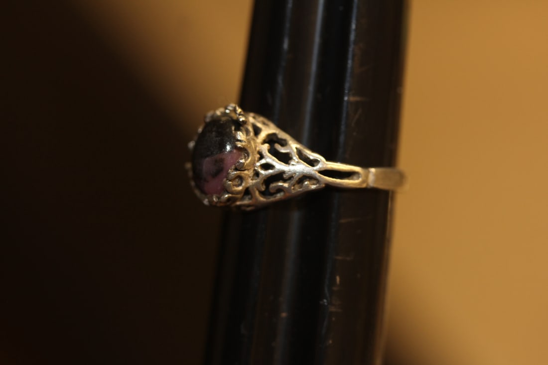 Sterling and Stone Ring - 2