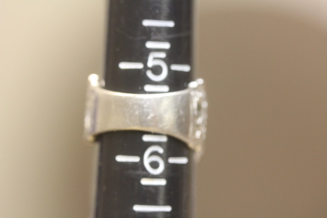 Sterling and Gemstone Ring - 2