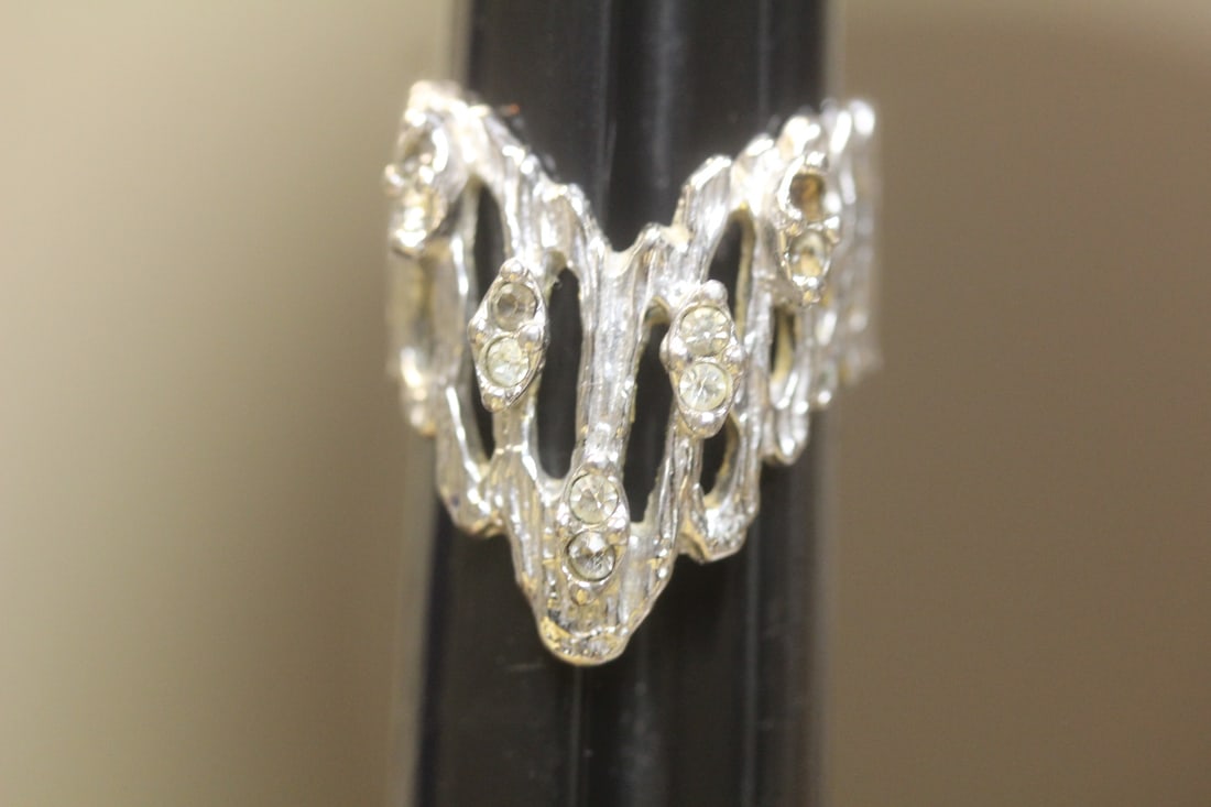 Sterling and Gemstone Ring - 4