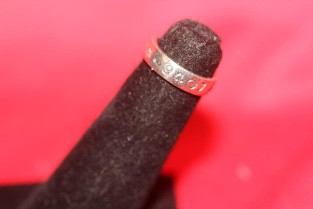 A Sterling Ring: Marked