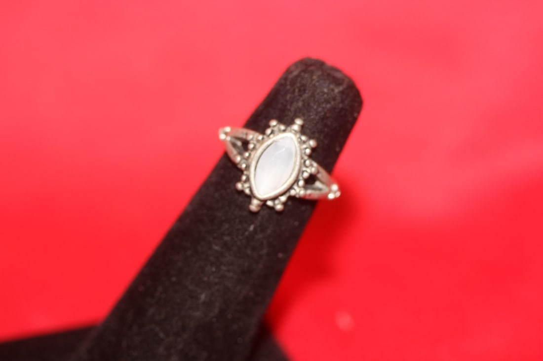 A Sterling Ring: Marked