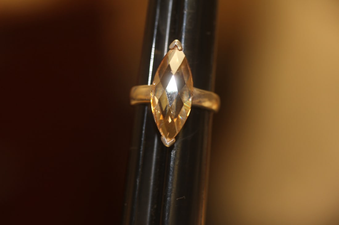 Sterling and Gemstone Ring - 2