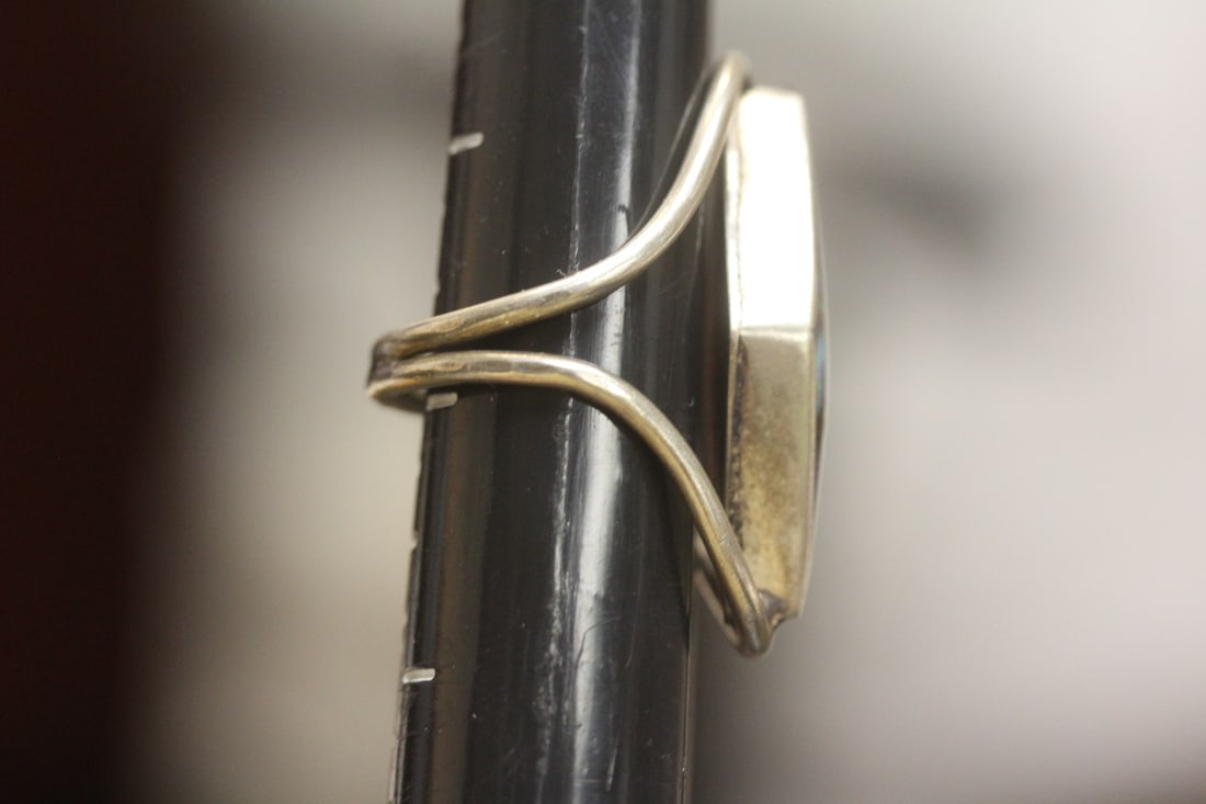 Sterling and Gemstone Ring - 2