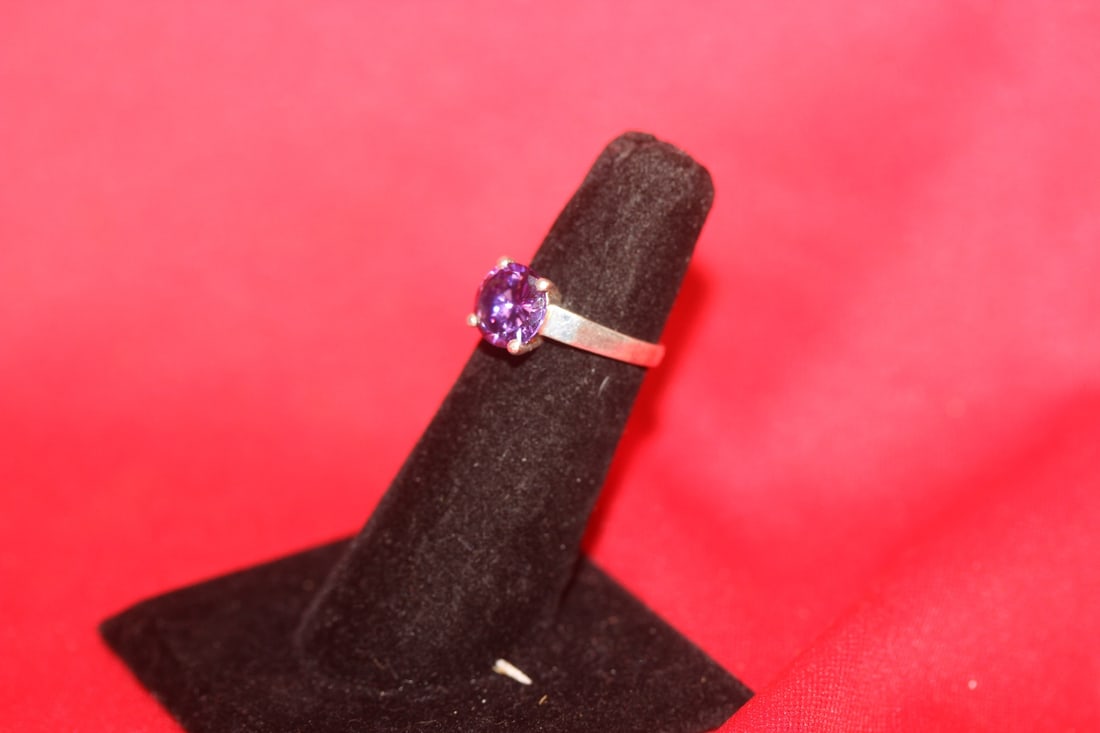 A Sterling Ring: Marked