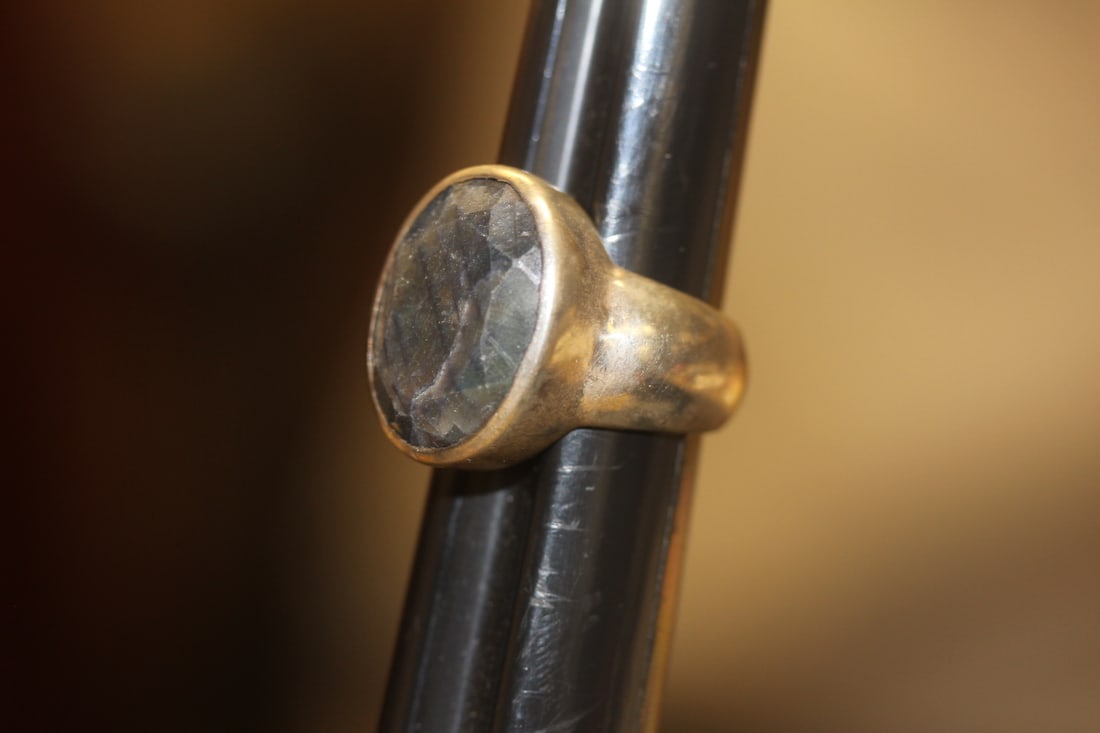 Sterling and Gemstone Ring - 2