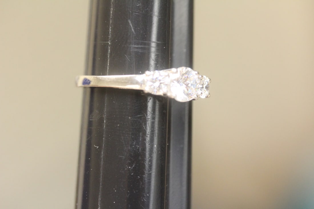 Sterling and Stone Ring - 5