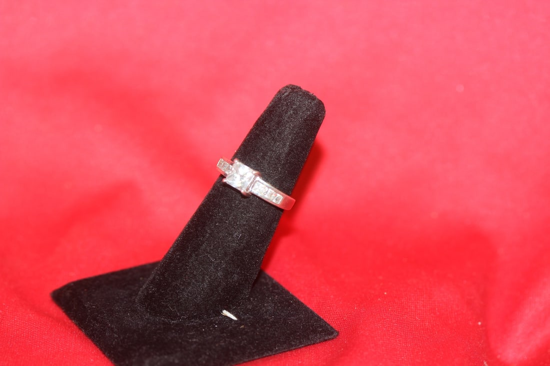 A Sterling Ring: Marked