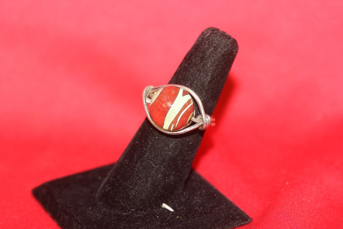 A Sterling Ring: Marked
