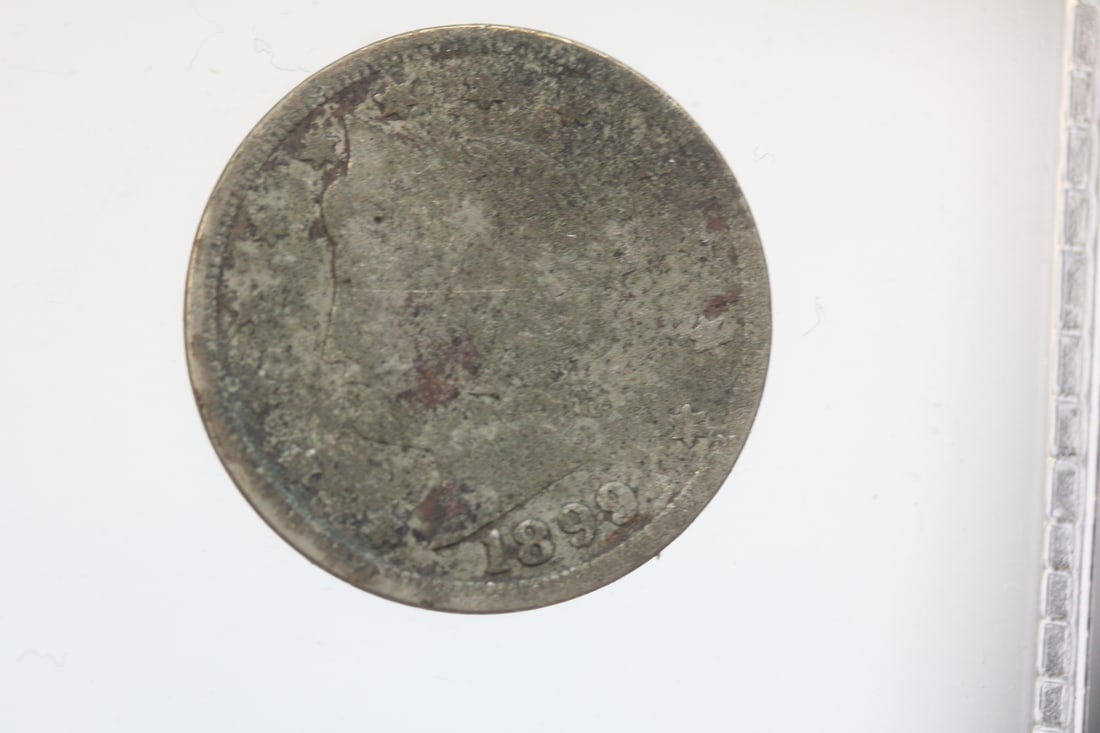 1899 V Nickel: as shown