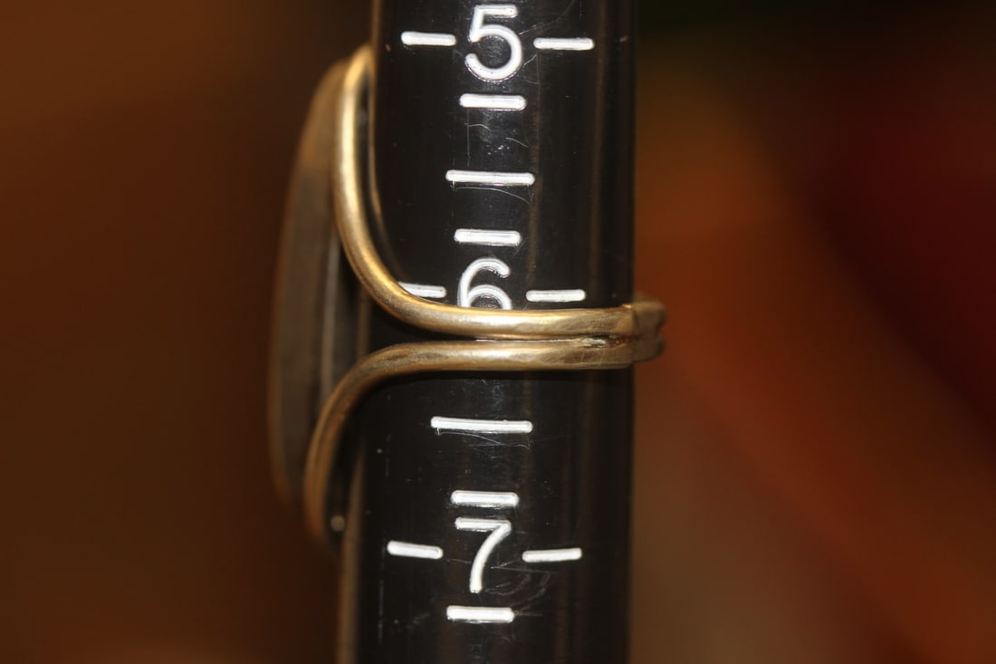 Sterling and Gemstone Ring - 4