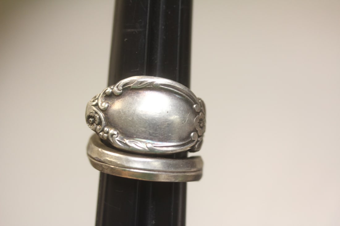Silver Spoon Ring: as shown