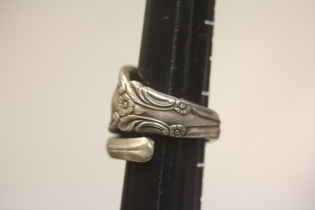 Silver Spoon Ring - 3