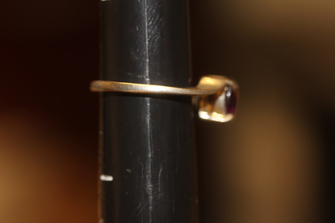 Sterling and Gemstone Ring - 2