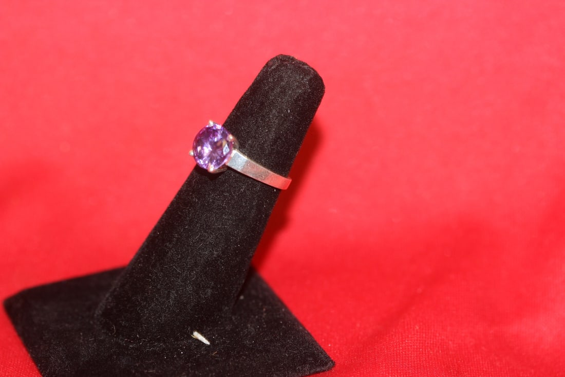 A Sterling Ring: Marked