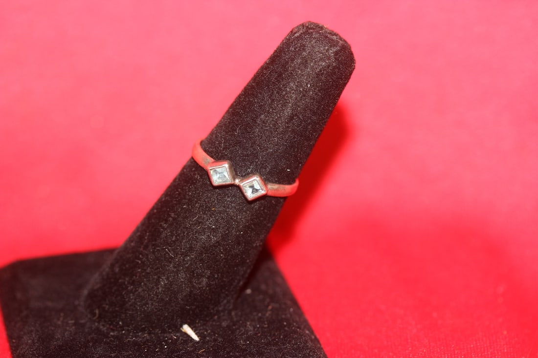 A Sterling Ring: Marked