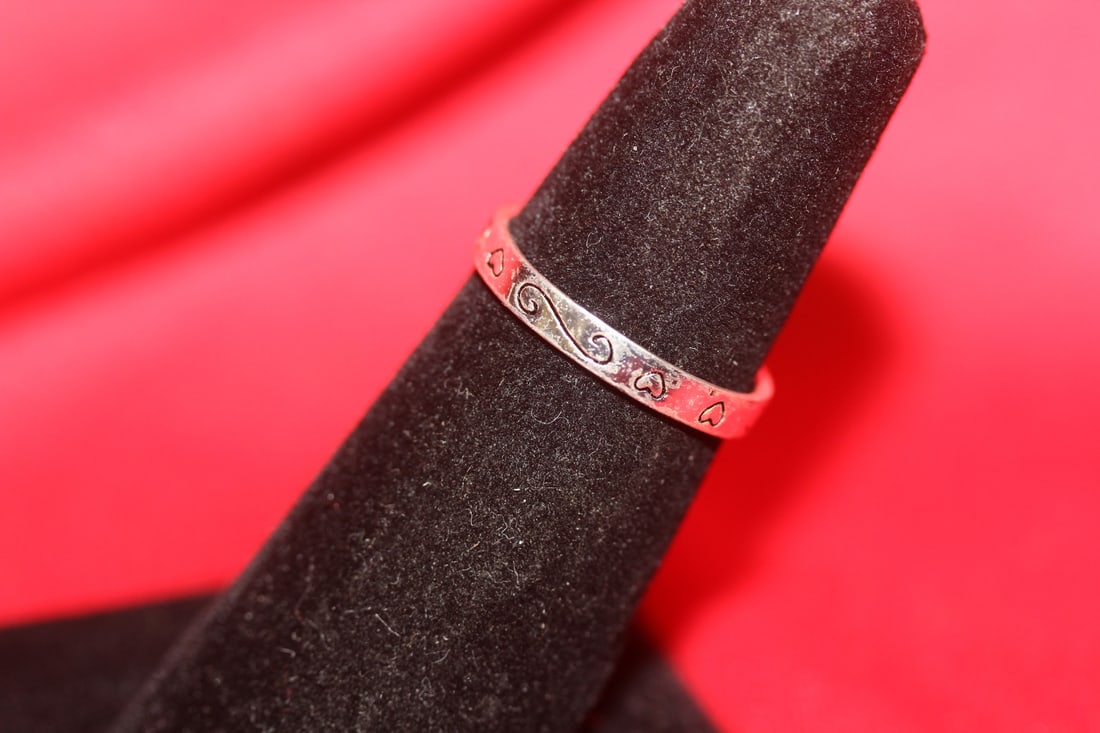 A Sterling Ring: Marked
