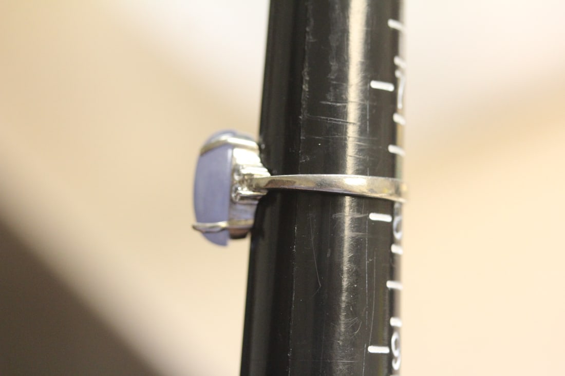 Sterling and Gemstone Ring - 4