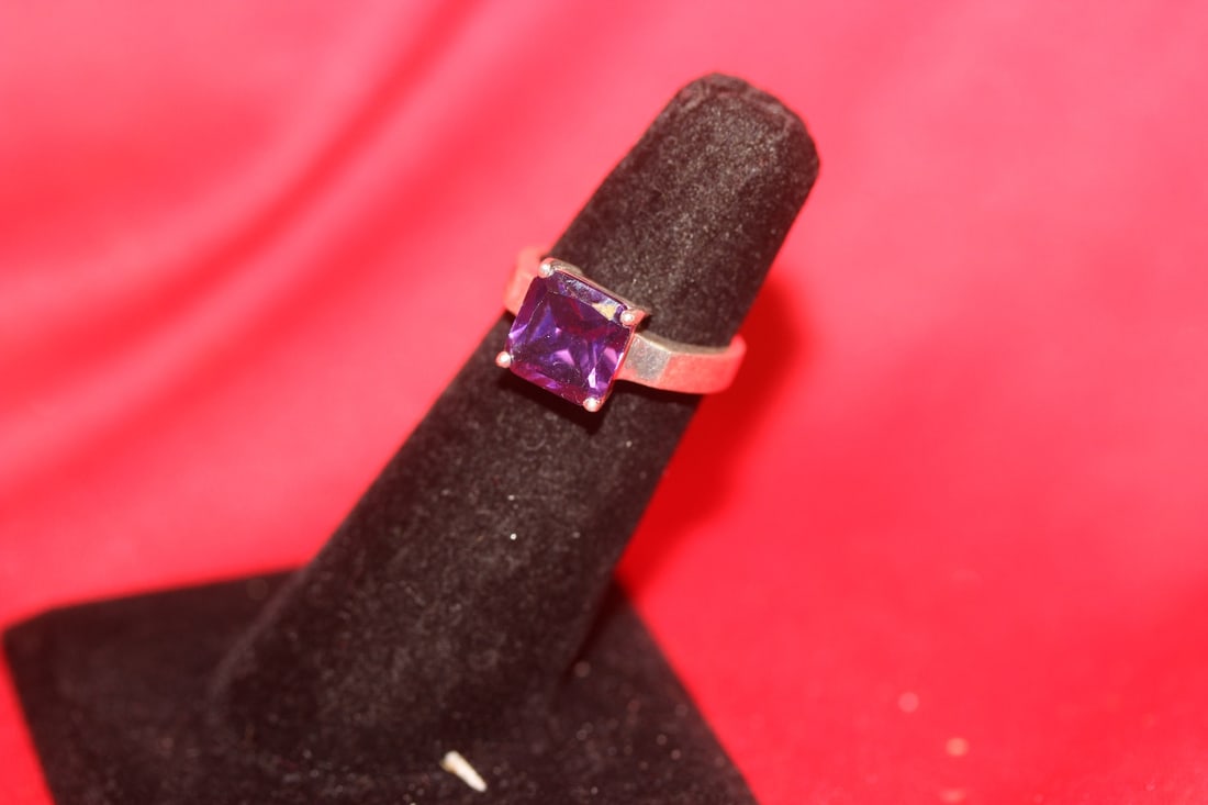 A Sterling Ring: Marked