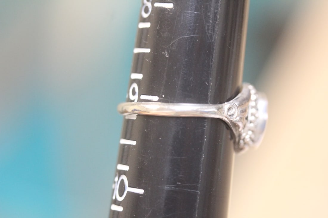 Sterling and Stone Ring - 4