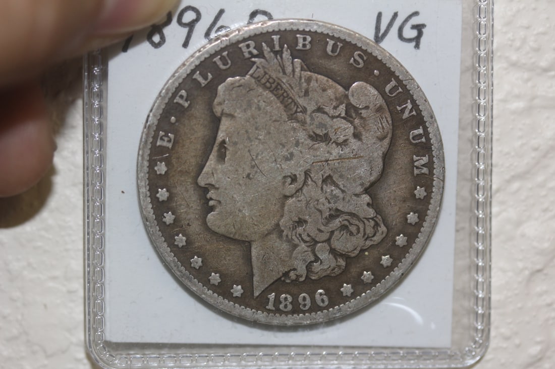 1896-O Morgan Silver Dollar (1 of 3)