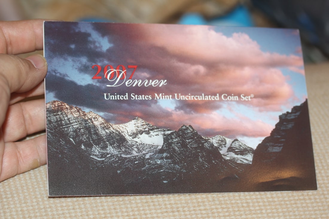 2007 Denver US Mint Coin Set: uncirculated