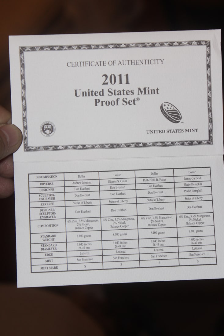 2011 US Mint Proof Set - 8