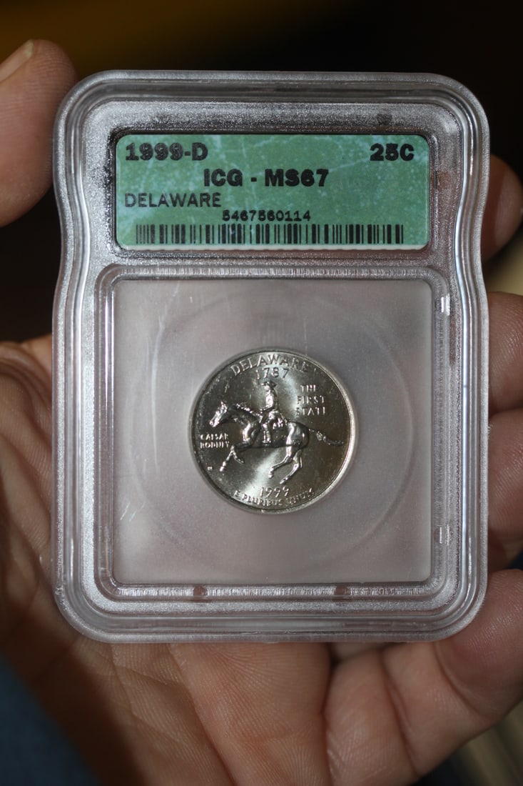ICG Graded 1999-D Dollar: MS67 - clad