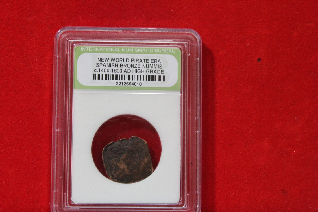 A Slabbed Spanish Bronze Nummis (1 of 5)