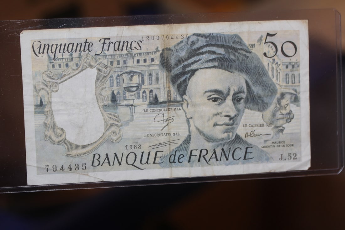 Banque de France 50 Franc Note (1 of 2)