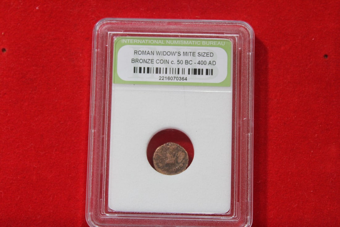 A Slabbed Roman Bronze Coin (1 of 5)