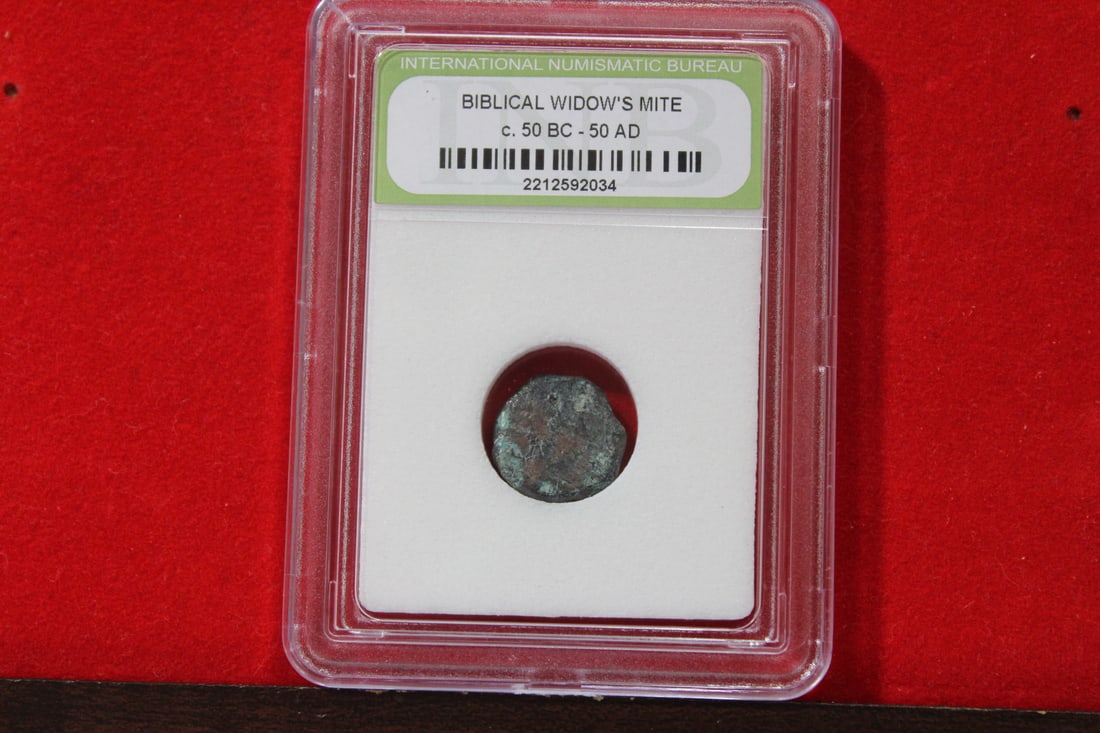 A Slabbed Biblical Widow's Mite Coin (1 of 5)