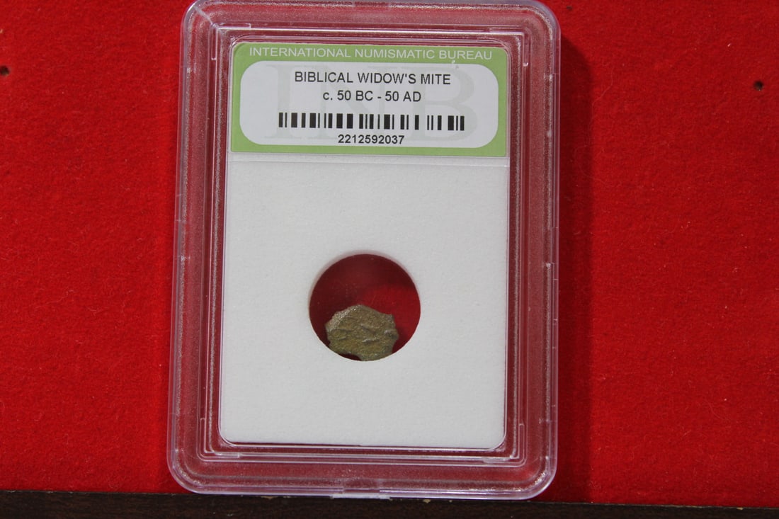 A Slabbed Biblical Widow's Mite Coin (1 of 5)