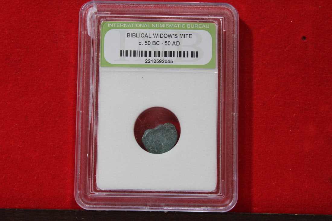 A Slabbed Biblical Widow's Mite Coin (1 of 5)