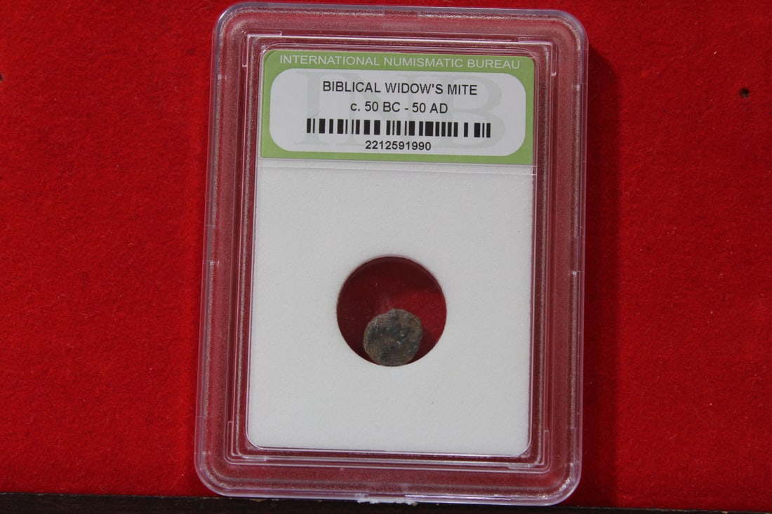 A Slabbed Biblical Widow's Mite Coin (1 of 5)