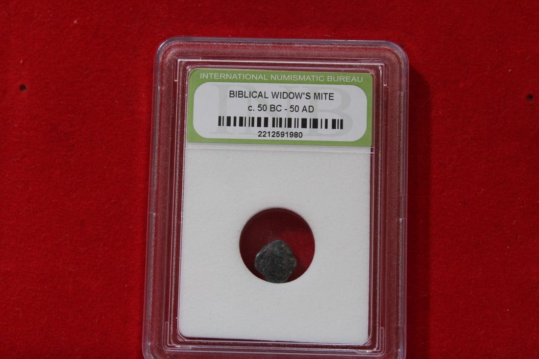 A Slabbed Biblical Widow's Mite Coin (1 of 5)