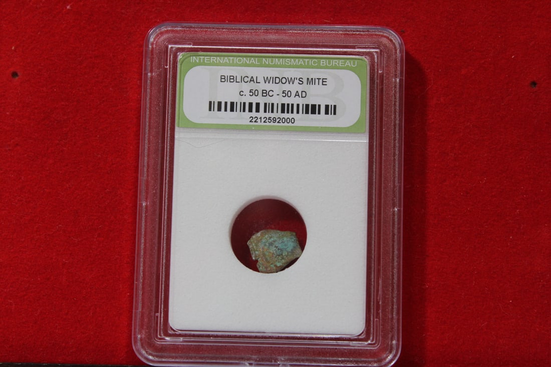 A Slabbed Biblical Widow's Mite Coin (1 of 5)