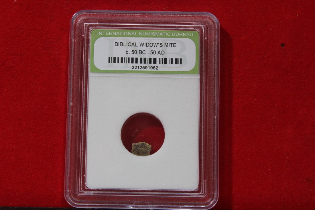 A Slabbed Biblical Widow's Mite Coin (1 of 5)
