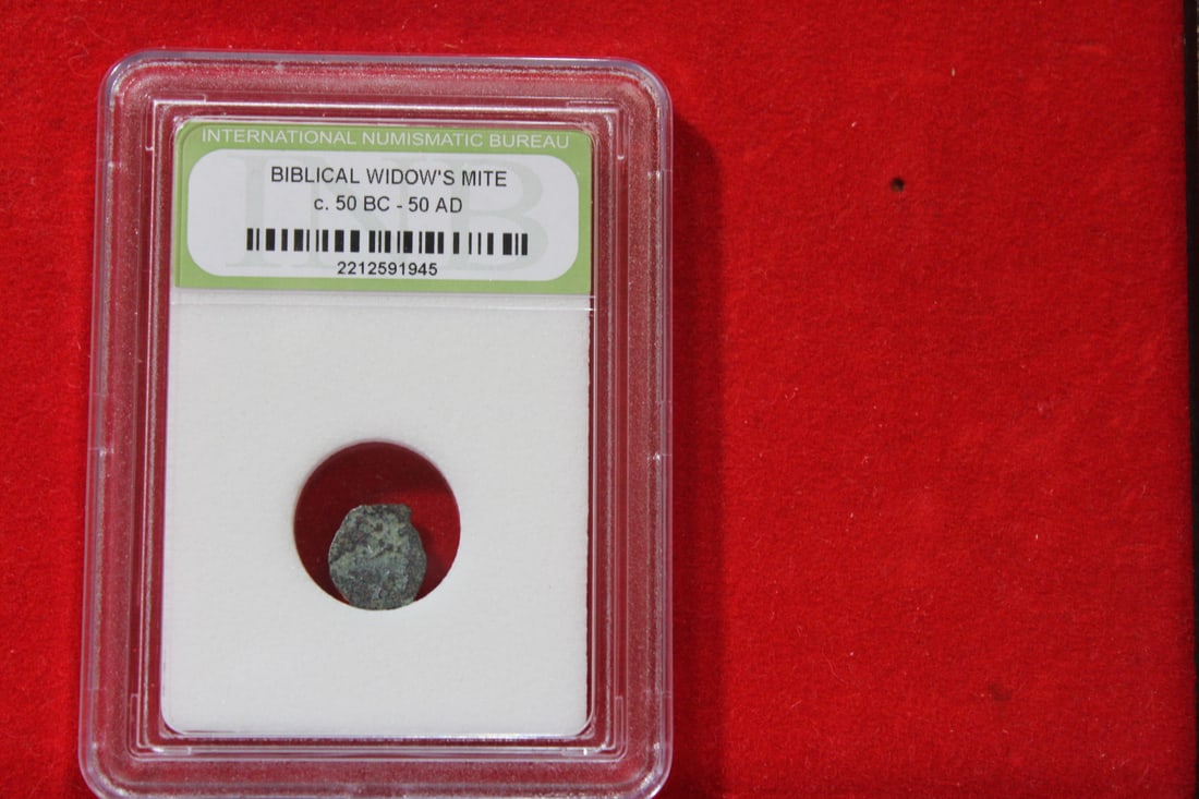 A Slabbed Biblical Widow's Mite Coin (1 of 5)