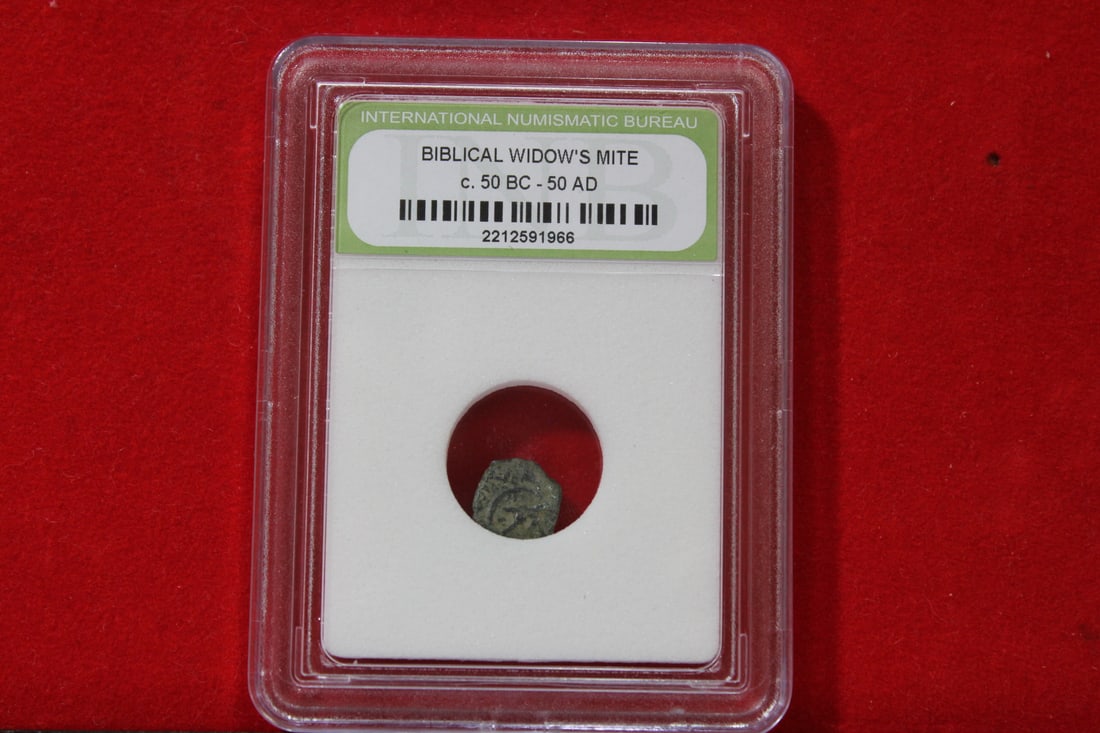 A Slabbed Biblical Widow's Mite Coin (1 of 5)