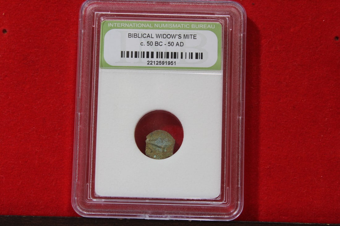 A Slabbed Biblical Widow's Mite Coin (1 of 5)