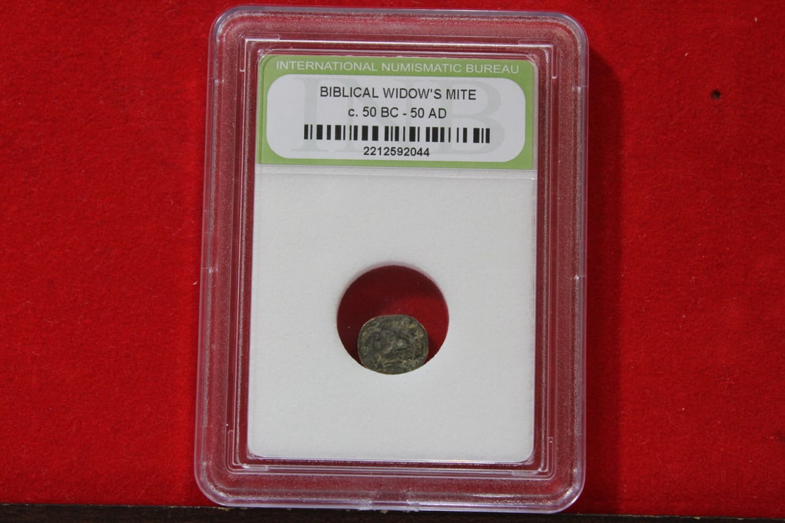A Slabbed Biblical Widow's Mite Coin (1 of 5)