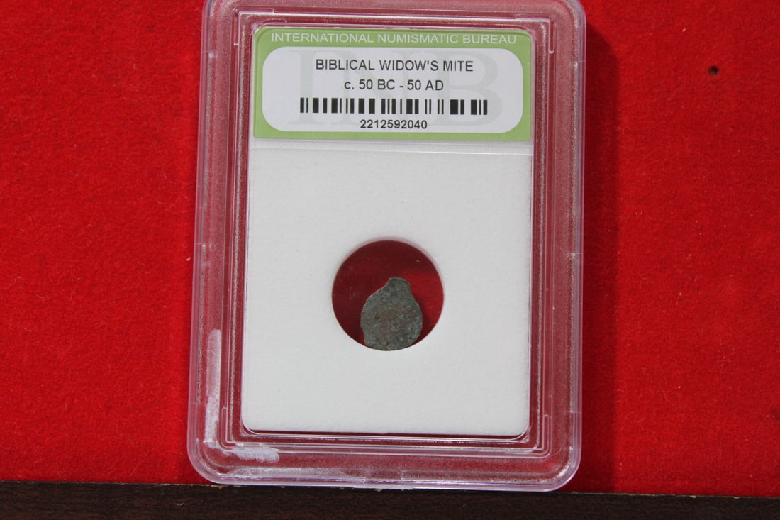 A Slabbed Biblical Widow's Mite Coin (1 of 5)