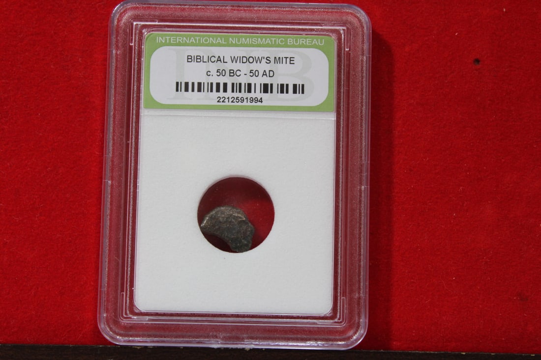 A Slabbed Biblical Widow's Mite Coin (1 of 5)