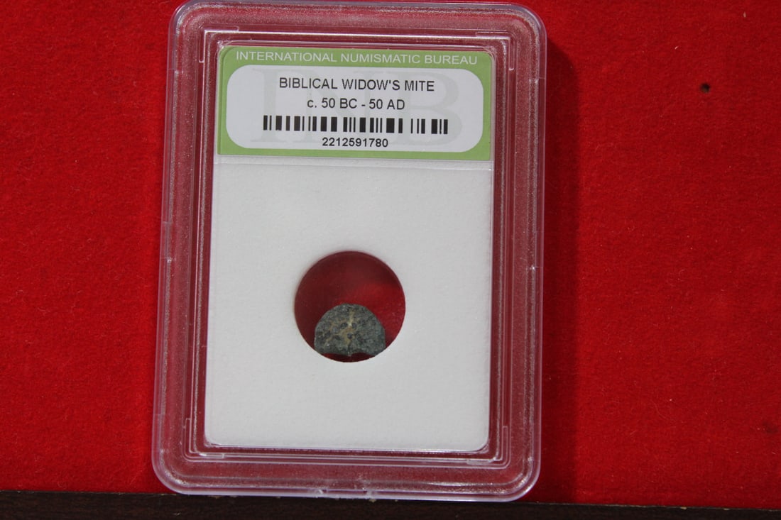 A Slabbed Biblical Widow's Mite Coin (1 of 4)