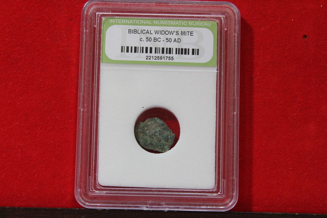 A Slabbed Biblical Widow's Mite Coin (1 of 5)