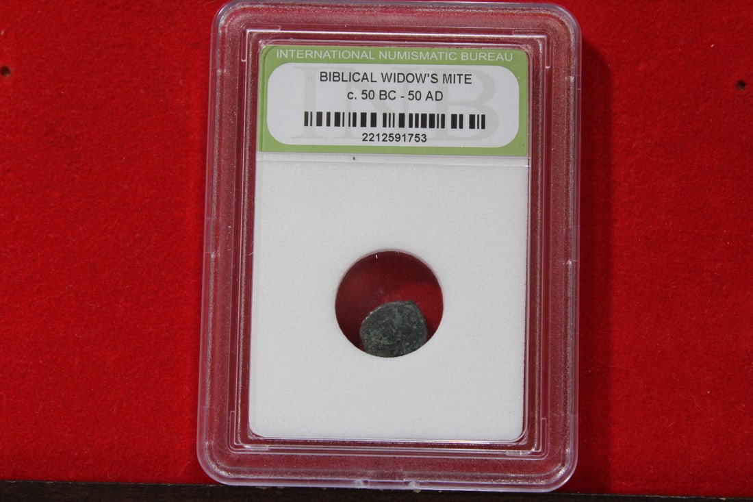 A Slabbed Biblical Widow's Mite Coin (1 of 5)