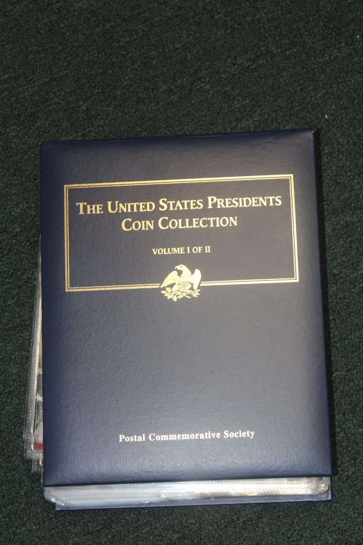 US Presidents Coin Collection: 25 coins