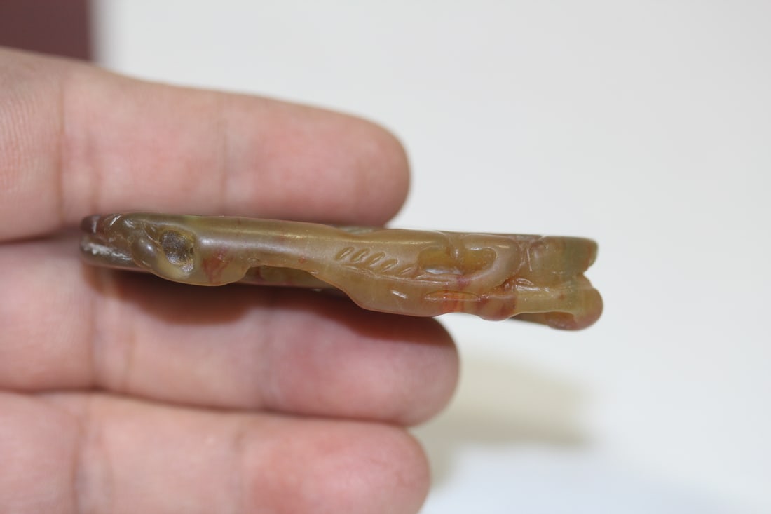 A Carved Jade Article - 2