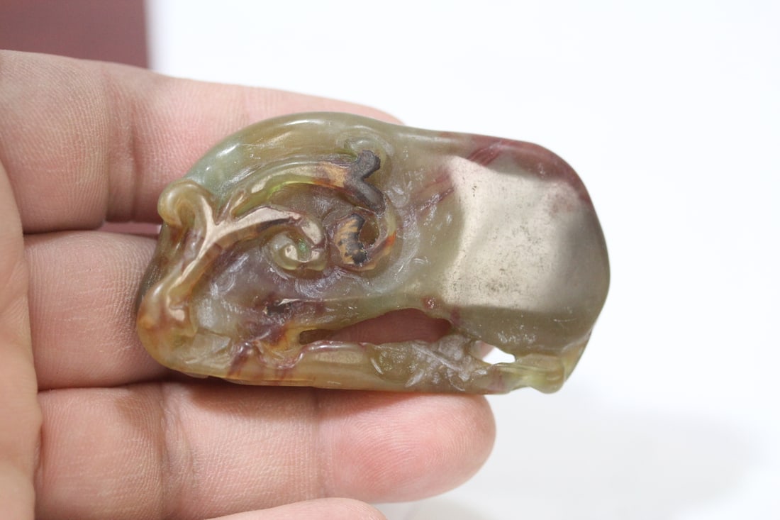 A Carved Jade Article - 4