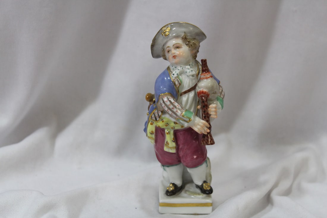 A 19th Century Meissen Figurine: 4 1/4" tall
